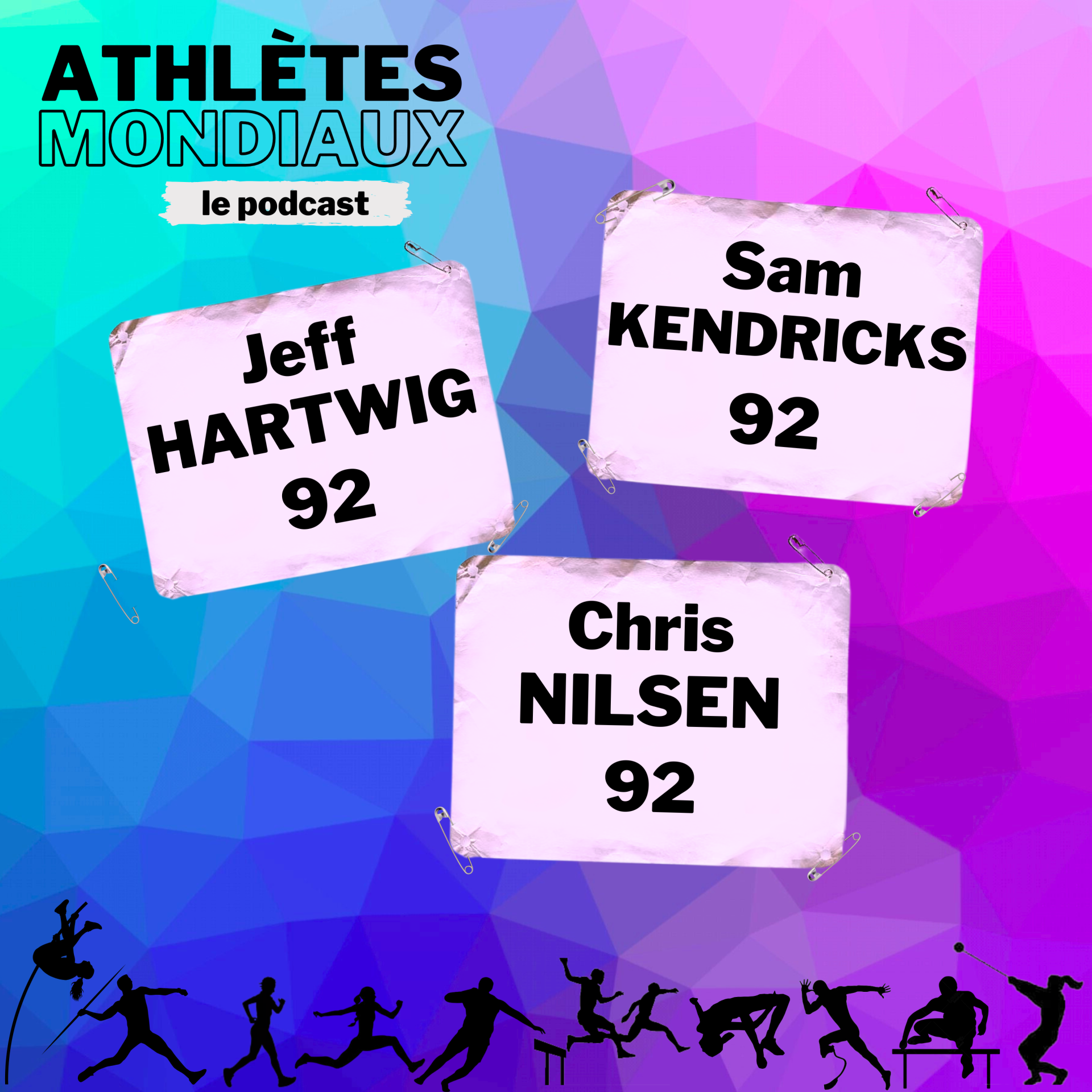 Jeff Hartwig, Sam Kendricks et Chris Nilsen